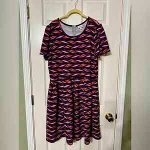 LuLaRoe Amelia Dress in EUC 3XL XXXL 3X